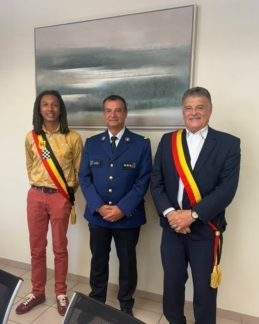 1CDP Olivier Moulin avec Jimmy Ababio et Roger Vanderstraeten